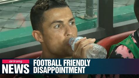 S Korean Fans Disappointed By Ronaldos Absence In Football Friendly