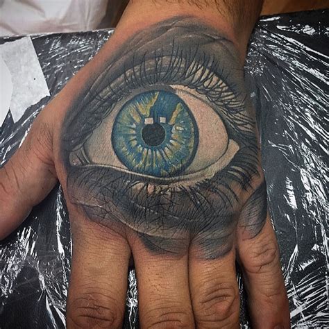 Eye Hand Tattoo