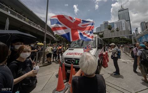 Flagging Patience Colonial Emblems Divide Opinion At Hong Kong