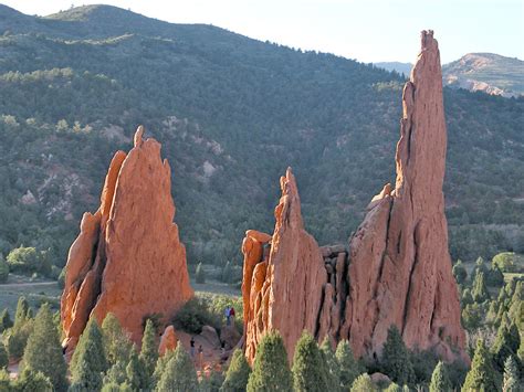 Three Graces And Cathedral Spires Garden Of The Gods Colorado