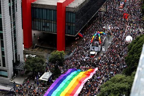 São Paulo Hosts 22nd Edition Of The Lgbt Parade The Rio Times Brazil News