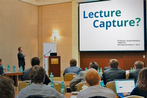 What is lecture capture?