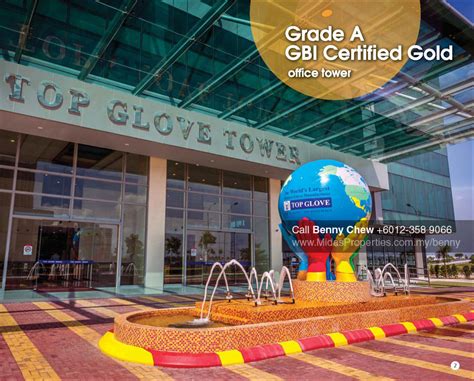 Malaysia's top glove posts record profit for fourth consecutive quarter in second quarter. Top Glove Tower Office Green Building Office, Setia Alam ...