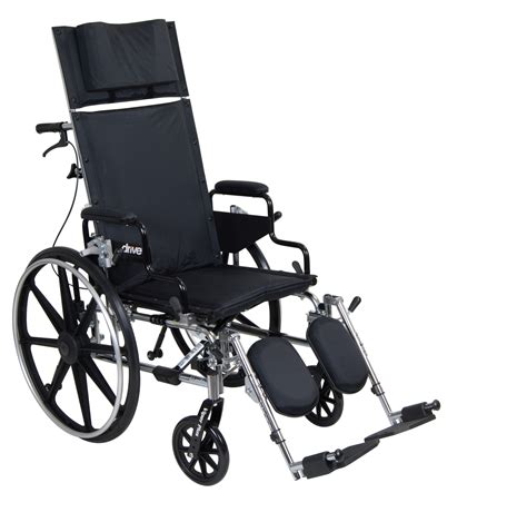 Drive Medical Viper Plus Reclining Wheelchair Deluxe High Strength