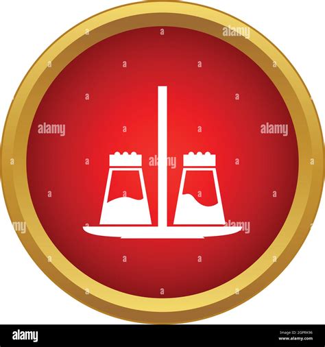 Pepper And Salt Icon In Simple Style Stock Vector Image And Art Alamy