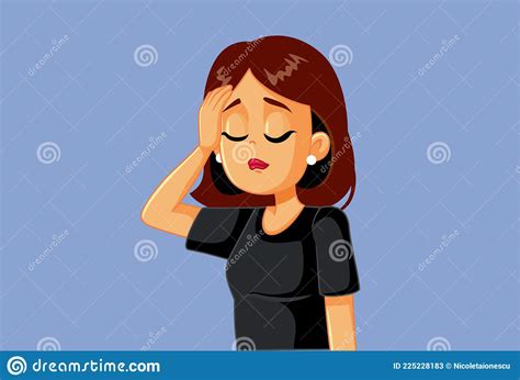 Upset Woman Feeling Frustrated And Desperate Stock Vector Illustration Of Face Expression