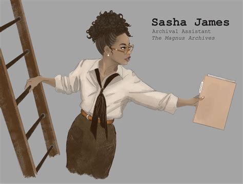 Sasha James In Magnus Archive Fan Art