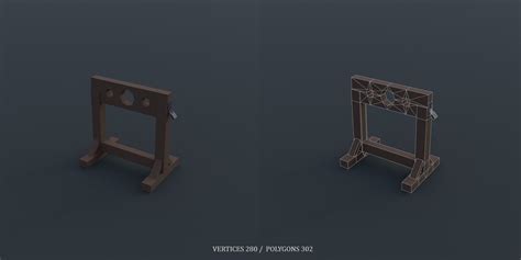 3d Model Medieval Torture Devices Pack Vr Ar Low Poly Cgtrader