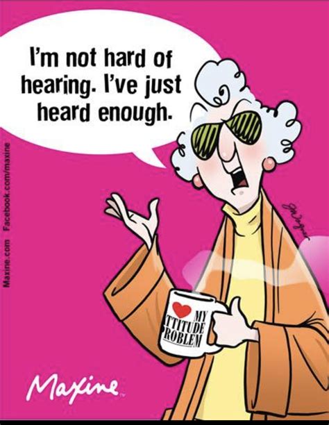 Maxine Old Lady Meme Cartoon