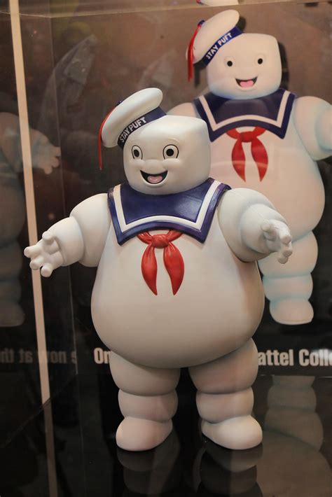 Stay Puft Marshmallow Man On Display At Mattel Exhibit At  Flickr