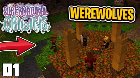 Visiting Werewolves Minecraft Supernatural Origins Roleplay Youtube