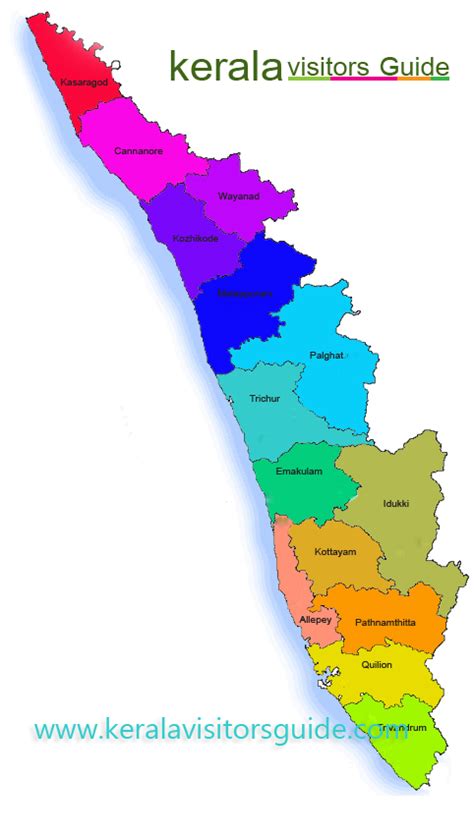 Map Of Kerala In Malayalam Kerala Map In Malayalam