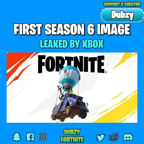 The First Official Fortnite Season 6 Teaser Image Has Been Leaked By Xbox Shown On Fortnites