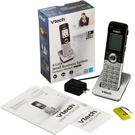 Vtech 4 Line Small Business Phone System Office Bundle With 1 Cm18445