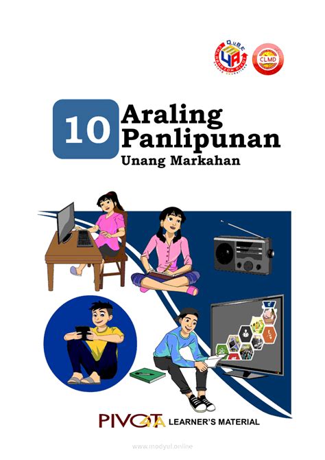Grade 4 Araling Panlipunan Module 4 Mobile Legends Images