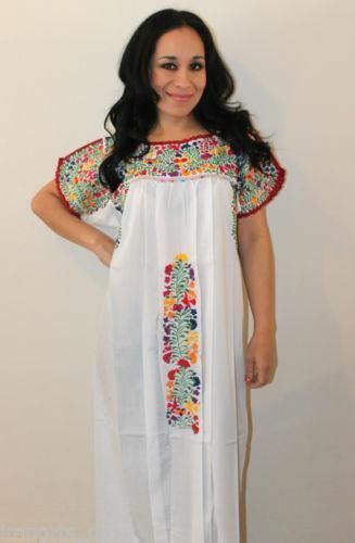 white mexican dress ebay