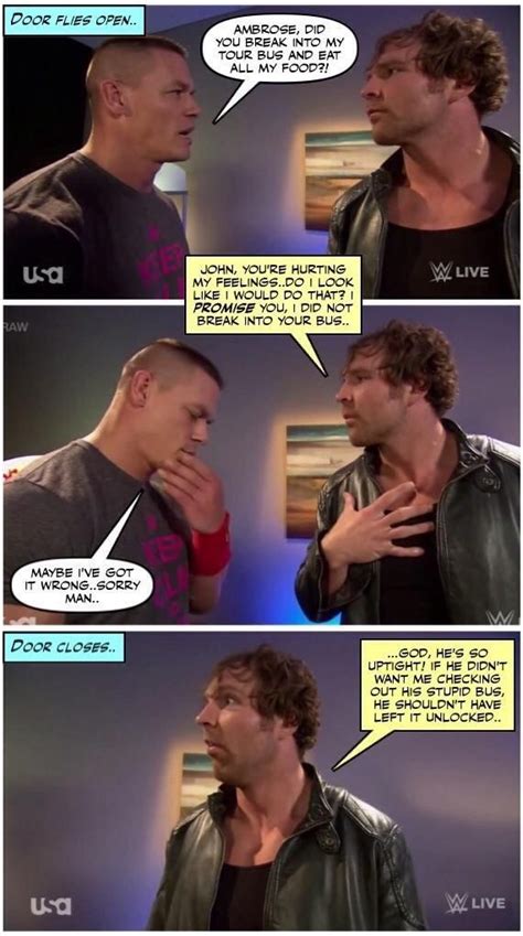 dean ambrose is the funniest bestest wrestler ever wwe funny wwe raw and smackdown
