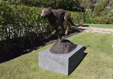 Bronze Cheetah Sculpture Nick Mackman Animal Sculpture