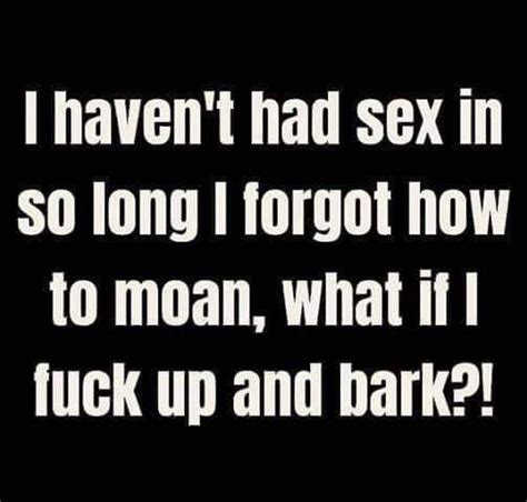 haven t had sex in 0 long i forgot how to moan what if i fuck up and bark america s best