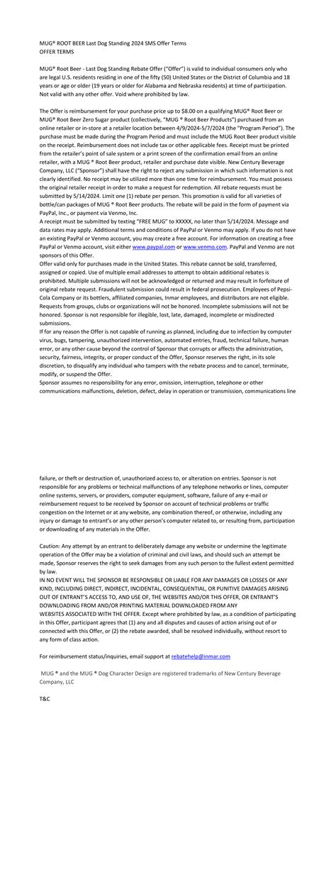 Free MUG Root Beer After Rebate :: Southern Savers