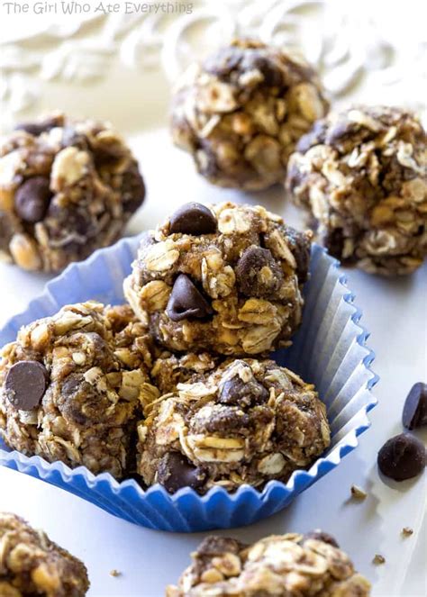 Energy Balls Filled With Oats Honey Flaxseed And Peanut Butter