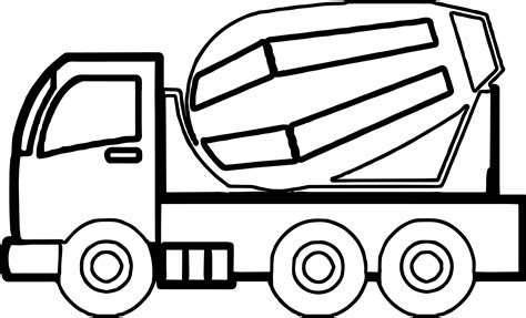 Cement mixer truck printable coloring page for more info on cement trucks go here. Truck Coloring Pages | Free download on ClipArtMag