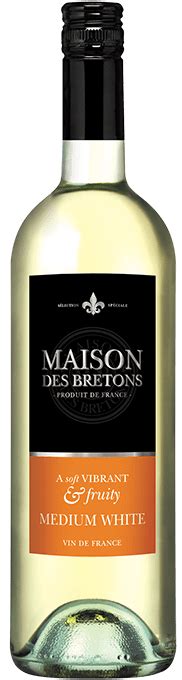 Maison Des Bretons Medium Dry White Crown Cellars