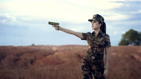 Army Female Wallpapers Wallpaper Cave