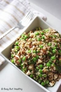 Quinoa Salad With Peas Mint And Feta Busy But Healthy