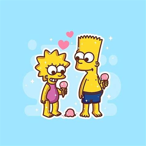 🌈🌤️ Arte Kawaii🌈🌠 On Instagram “ ️this Illustration Of Bart And Lisa