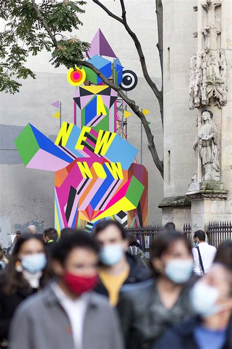 Morag Myerscough A New Now Public Art In Paris With 6m3 Collective