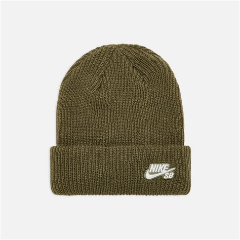 Nike Sb Fisherman Beanie Medium Olive Spectrum