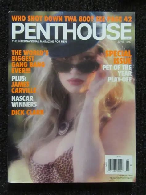 VINTAGE PENTHOUSE MAGAZINE June Higher Grade Very Nice Book See Pics PicClick