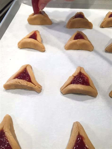 Peanut Butter And Jelly Triangle Cookies Created By Diane