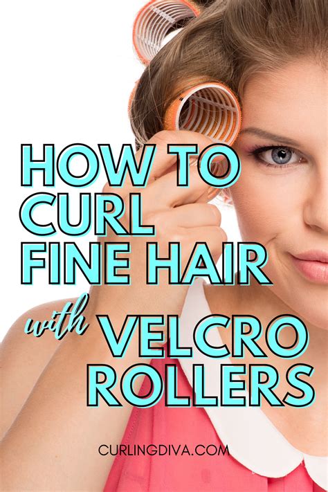how to use velcro rollers on fine hair artofit