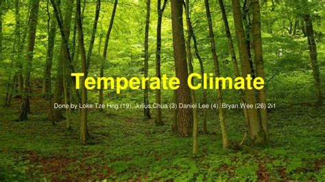 Ppt Temperate Climate Powerpoint Presentation Free Download Id3065220