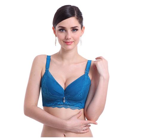 Comfortable Bh Sexy Lace Womens Brassiere Soft Cup C D E Push Up Bras