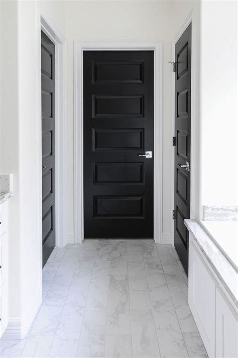 20 Modern Black Interior Doors