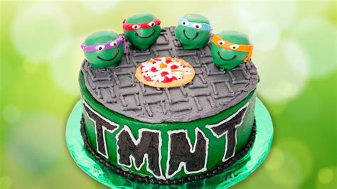 Ninja Turtle Birthday Cake Fc Barcelona Birthday Cake