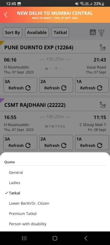 Irctc Tatkal Ticket Booking Guide Time Charges And How To Book Tatkal