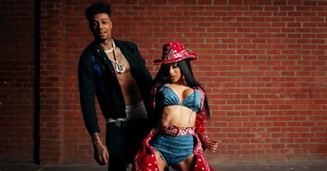 Watch Cardi B Gets Raunchy In Thotiana Remix Video With Blueface