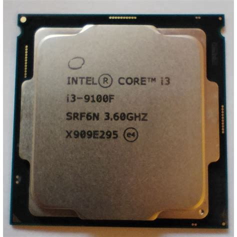 Used Intel Core I3 9100f Processor Shopee Malaysia