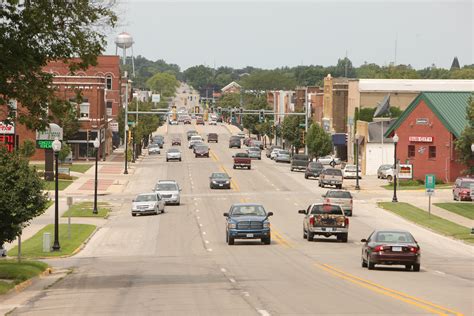 Visiting Small Town Iowa