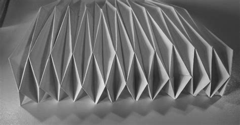 The Feasibility Of Folded Patterns Inspired By Origami In Real
