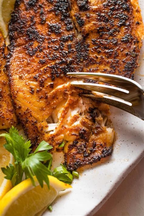 Blackened Tilapia In Only 12 Minutes Nourish And Fete