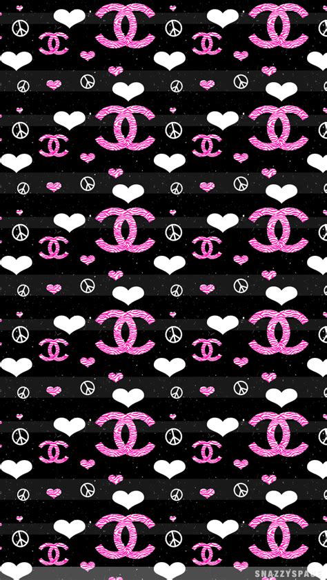 Free Download Coco Chanel Flowers Pattern Logo Iphone 6 Wallpaper