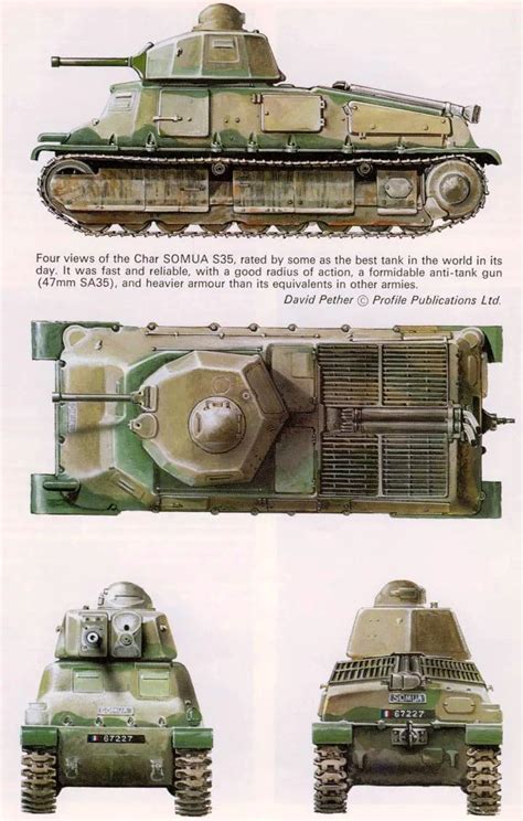 Char Moyen De Cavalerie Somua S 35 1940 French Armed Forces Tank