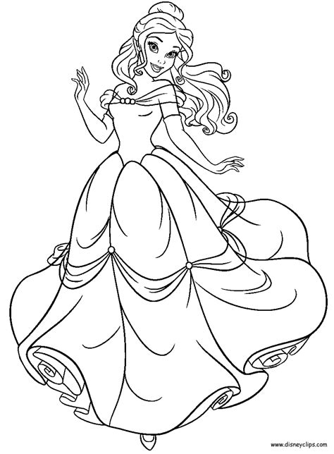 belle coloring page belle coloring pages princess coloring pages disney princess coloring pages