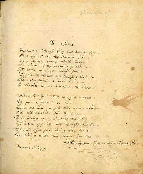 Handwritten poem | It was popular in the mid-1800s to handwr? | Flickr