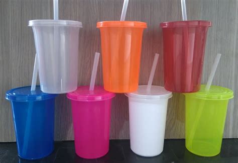 Paquete 50 Piezas Vasos Para Fiesta 16 Oz Colores Neon - $ 1,000.00 en